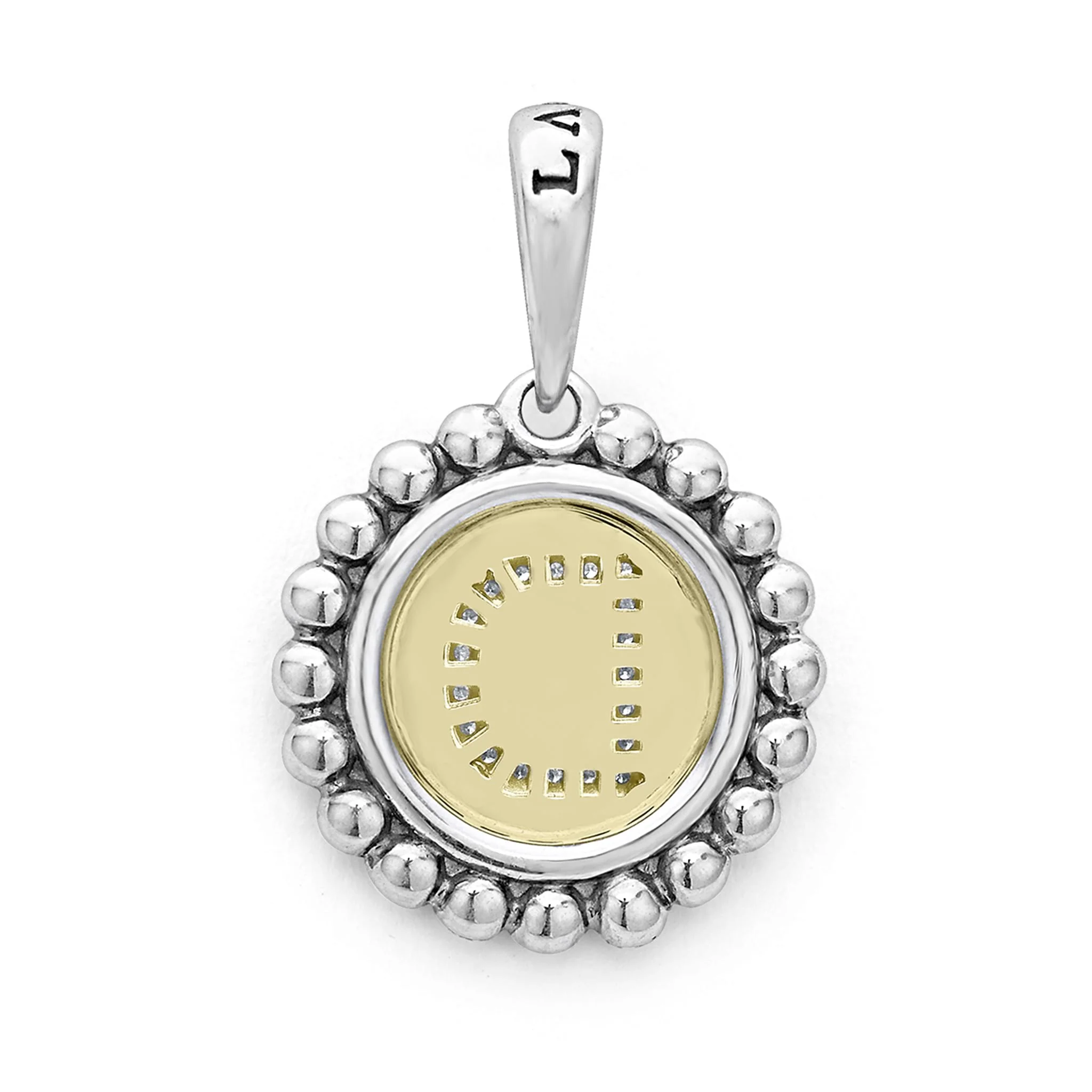 Signature Caviar Diamond D Initial Charm - Image 3