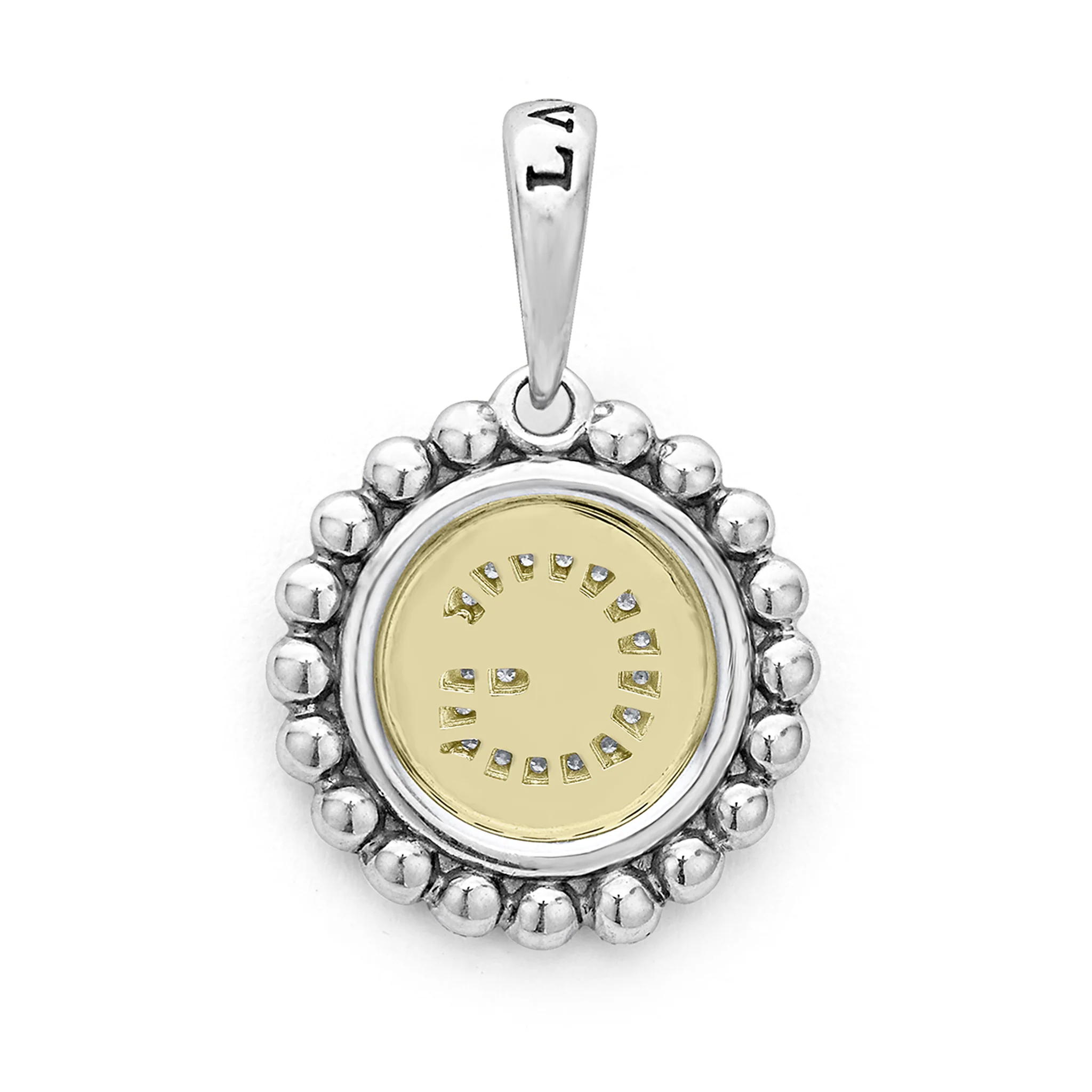 Signature Caviar Diamond G Initial Charm - Image 3