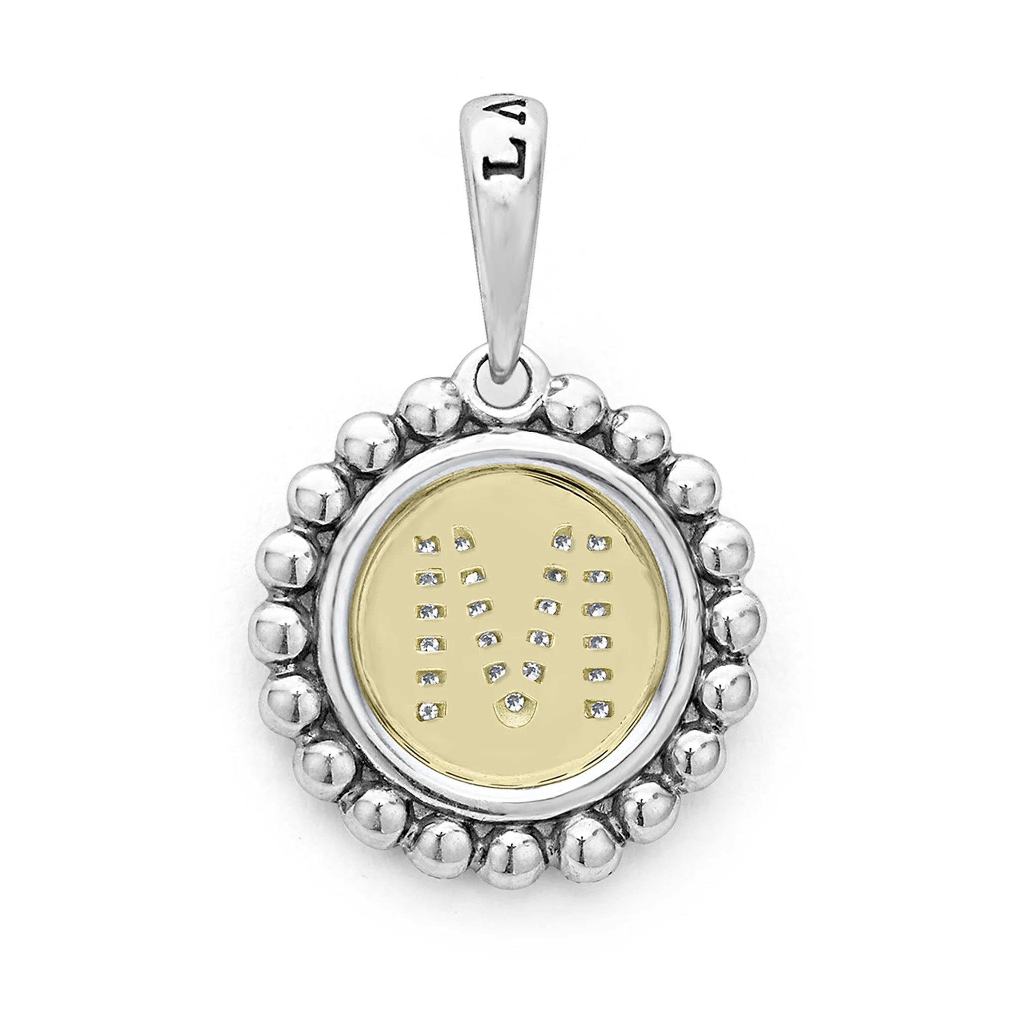Signature Caviar Diamond M Initial Charm - Image 3
