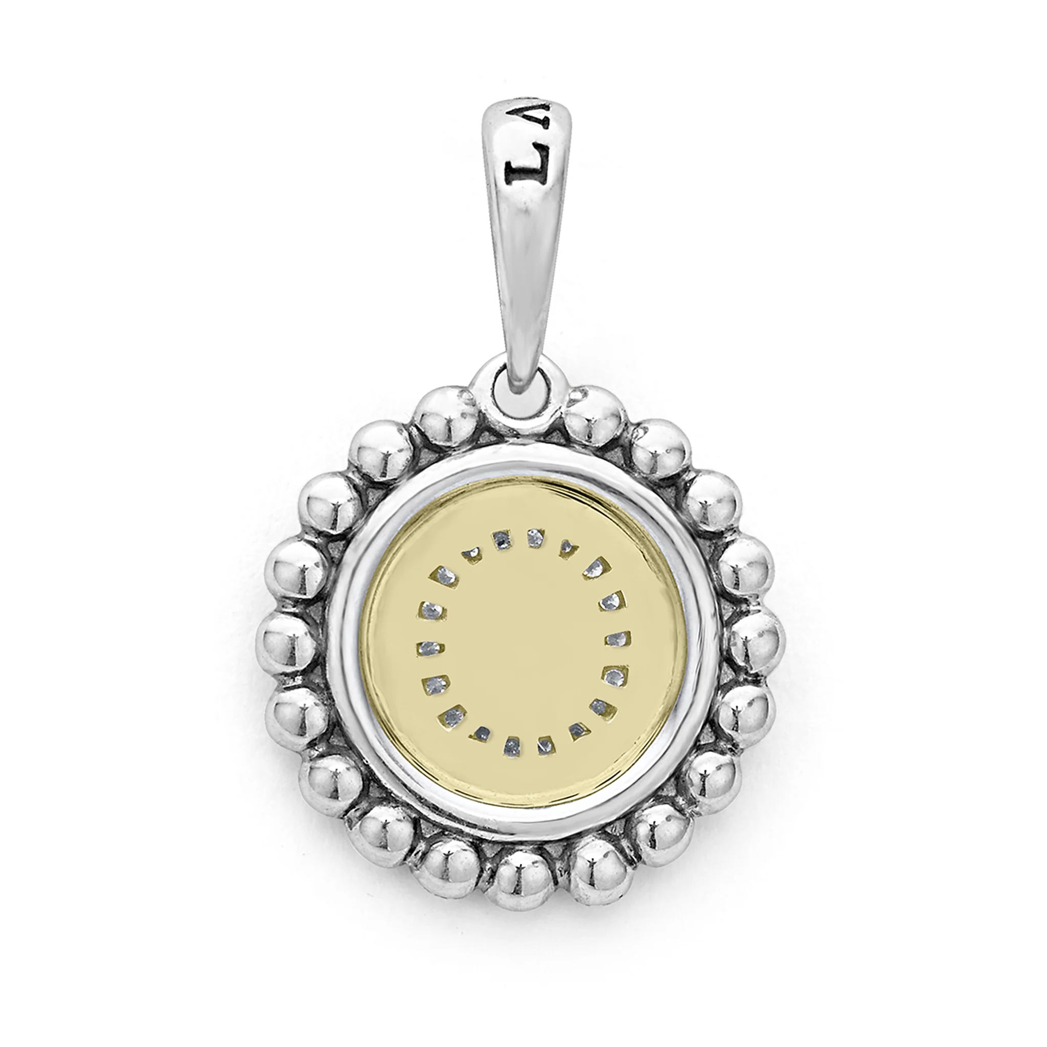 Signature Caviar Diamond Q Initial Charm - Image 3