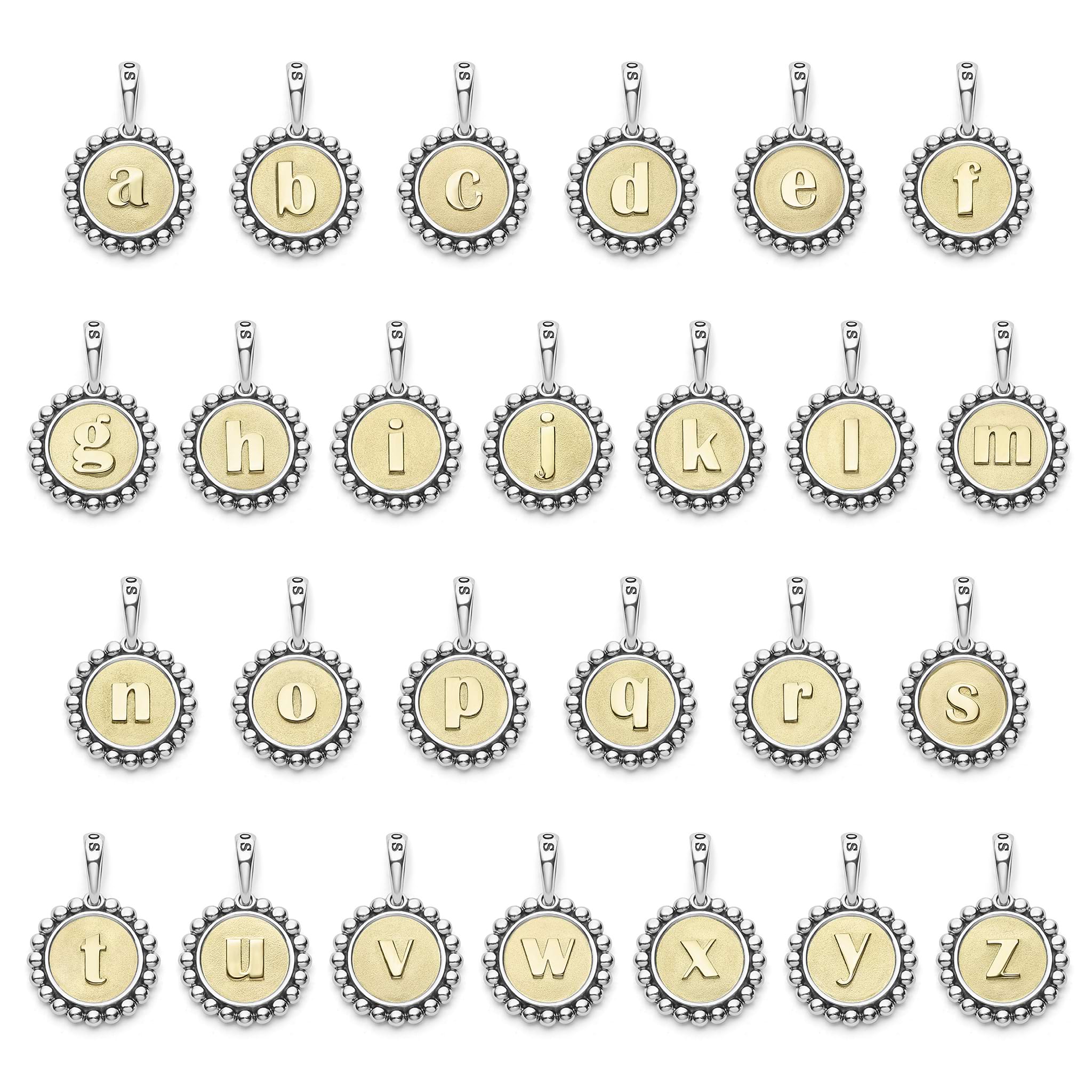 Signature Caviar E Initial Charm - Image 4
