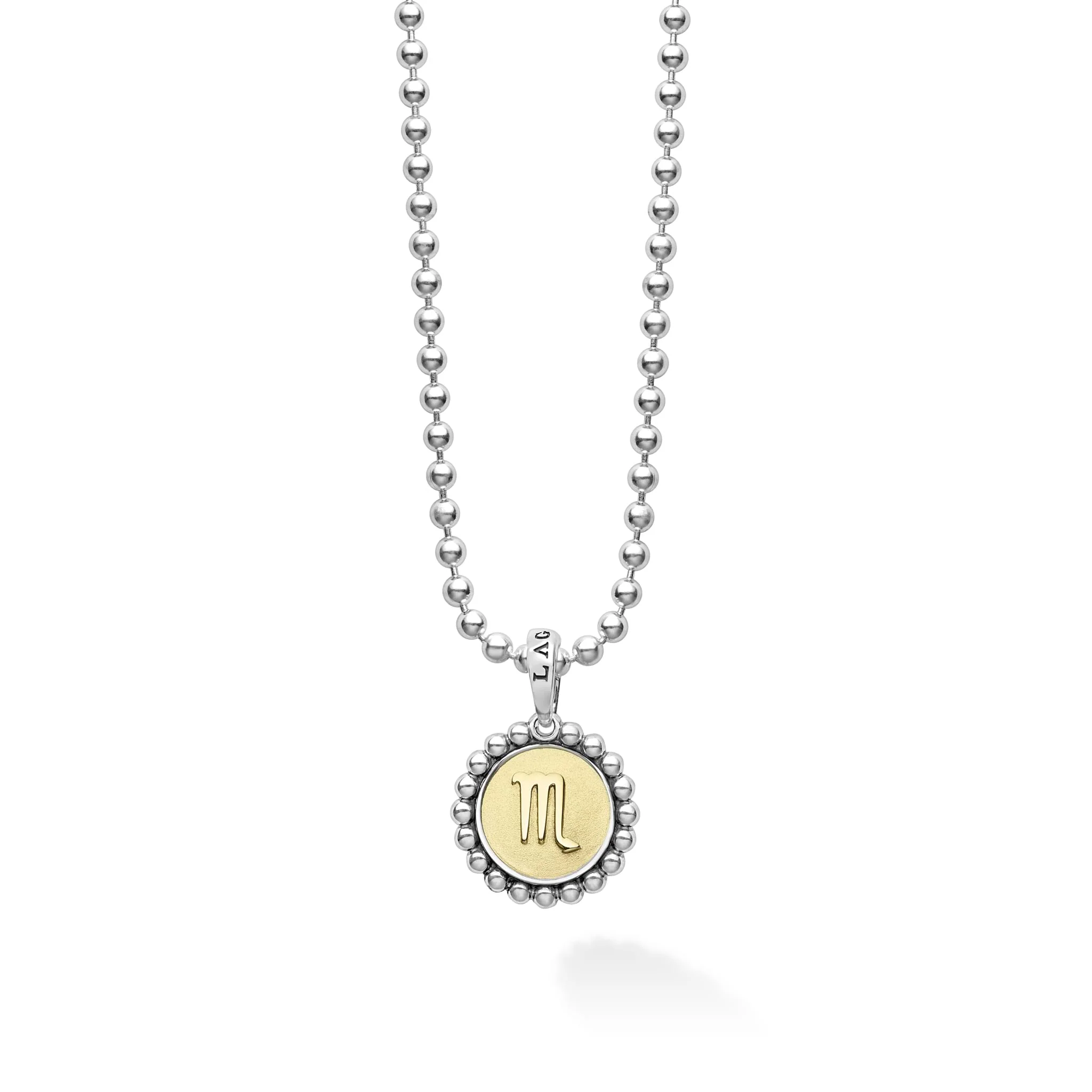 Signature Caviar Scorpio Zodiac Charm Necklace