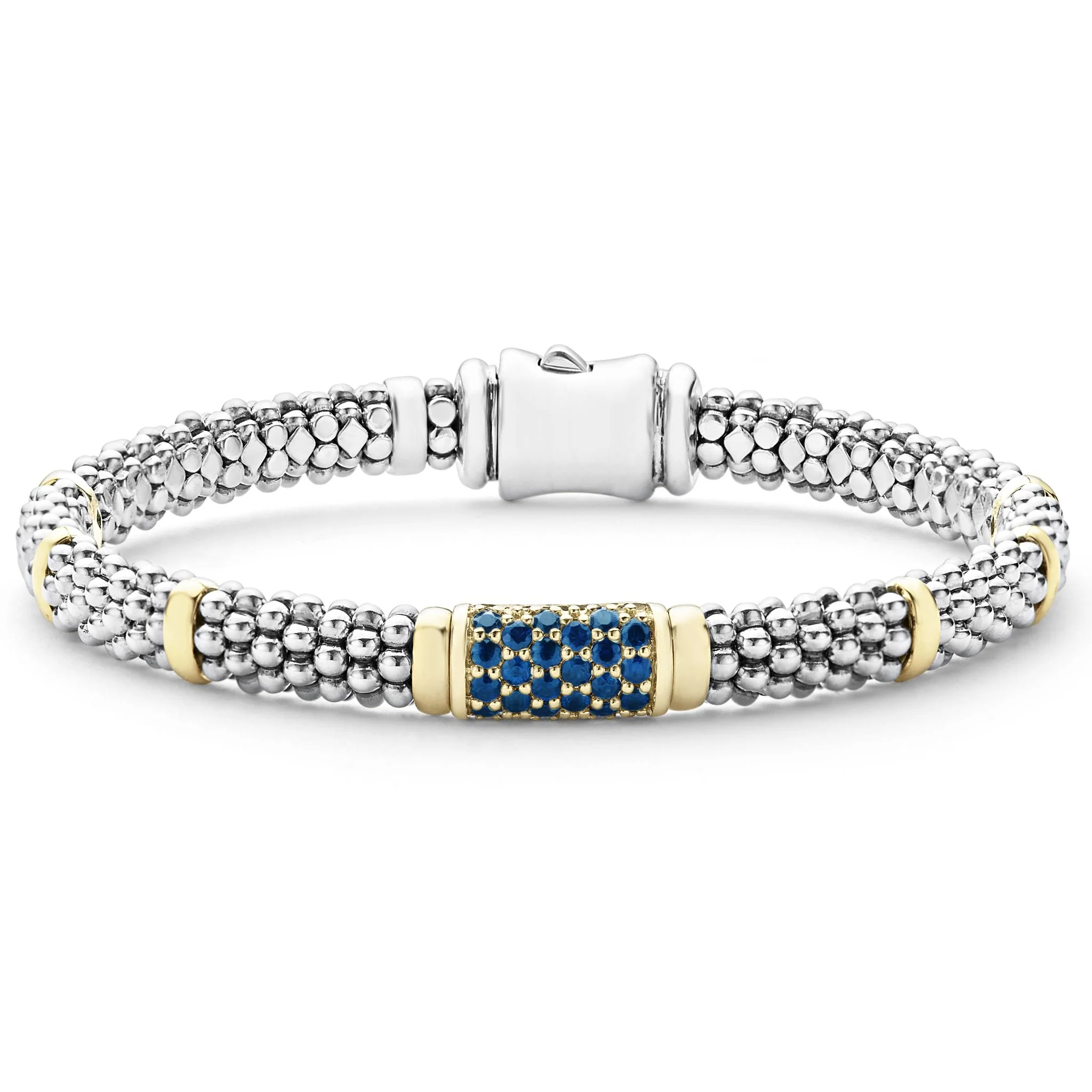 Smart Caviar Blue Sapphire Bracelet & Watch Band Gift Set - Image 2