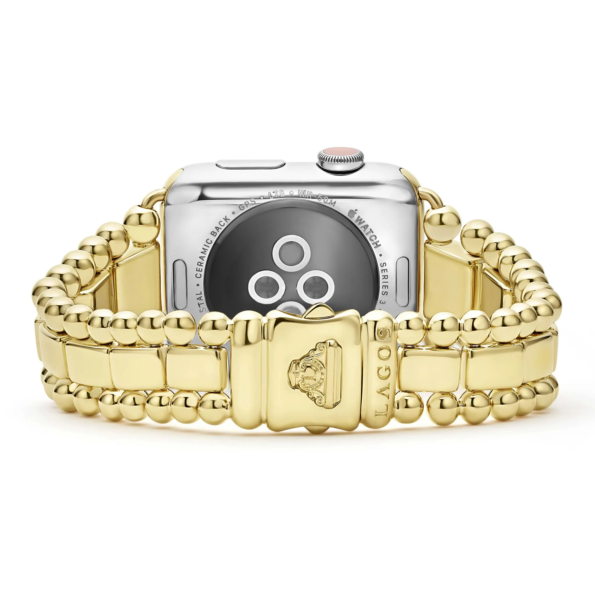 Smart Caviar 18K Gold Watch Bracelet-42-49mm - Image 4