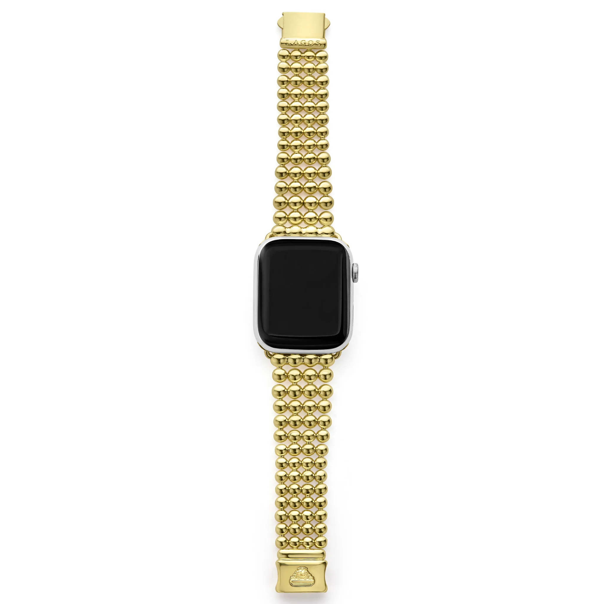 Smart Caviar 18K Gold Infinite Caviar Beaded Watch Bracelet - 42-49mm - Image 5