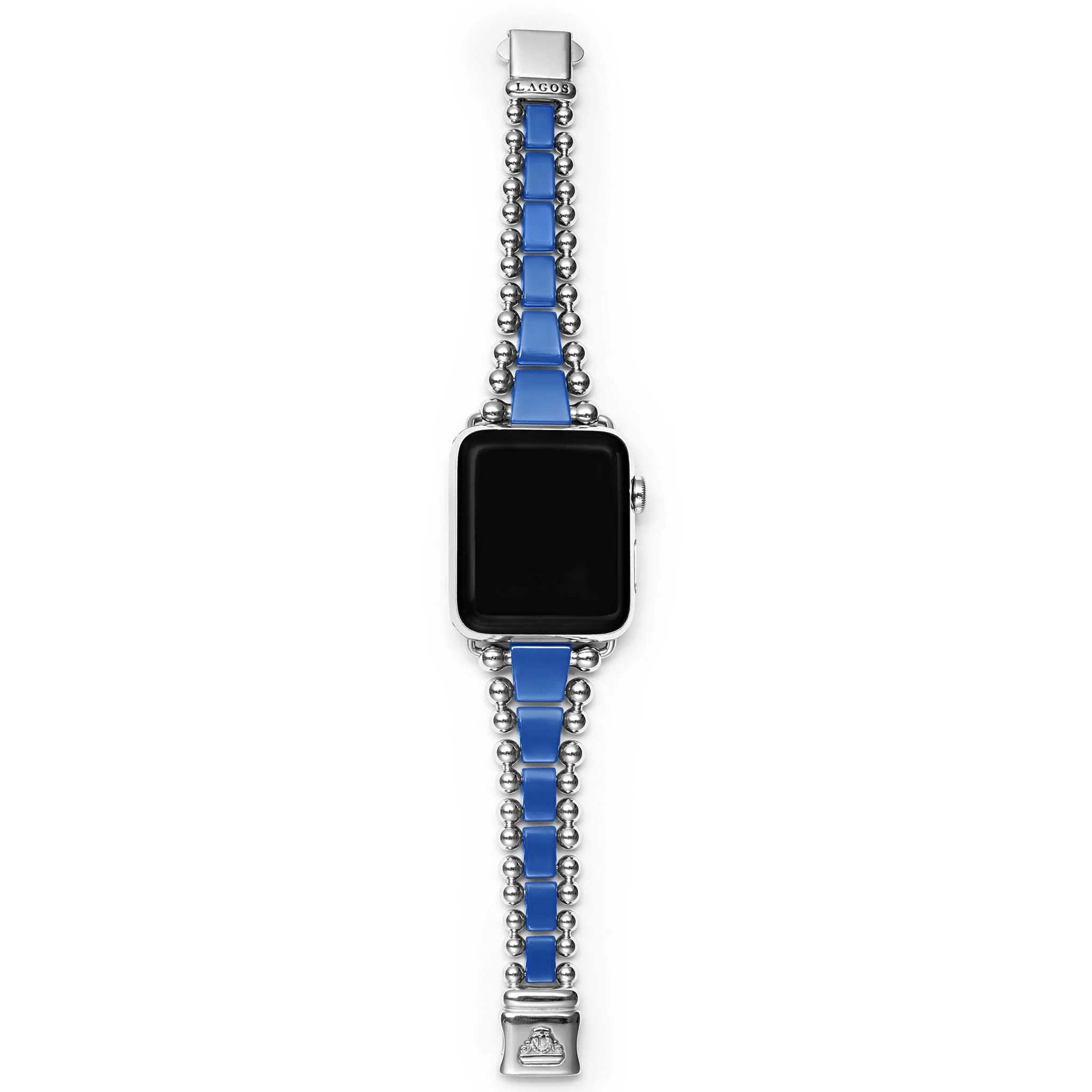 Smart Caviar Ultramarine Ceramic and Stainless Steel Watch Bracelet-42-49mm - Image 3