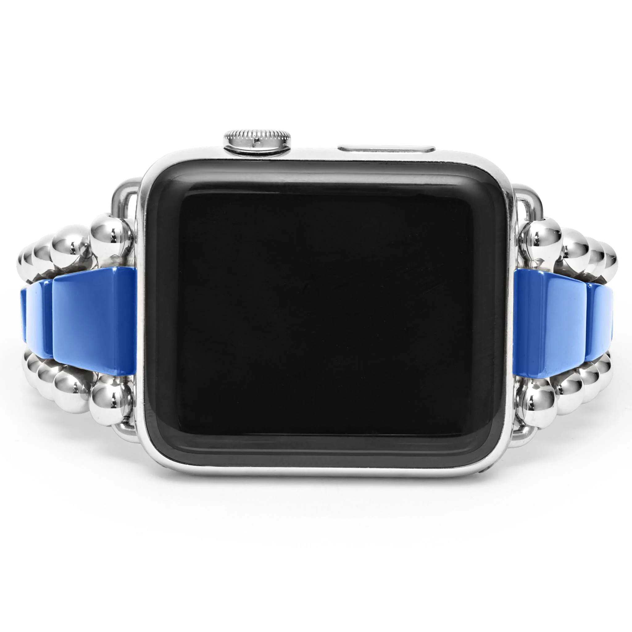 Smart Caviar Ultramarine Ceramic and Stainless Steel Watch Bracelet-42-49mm - Image 4