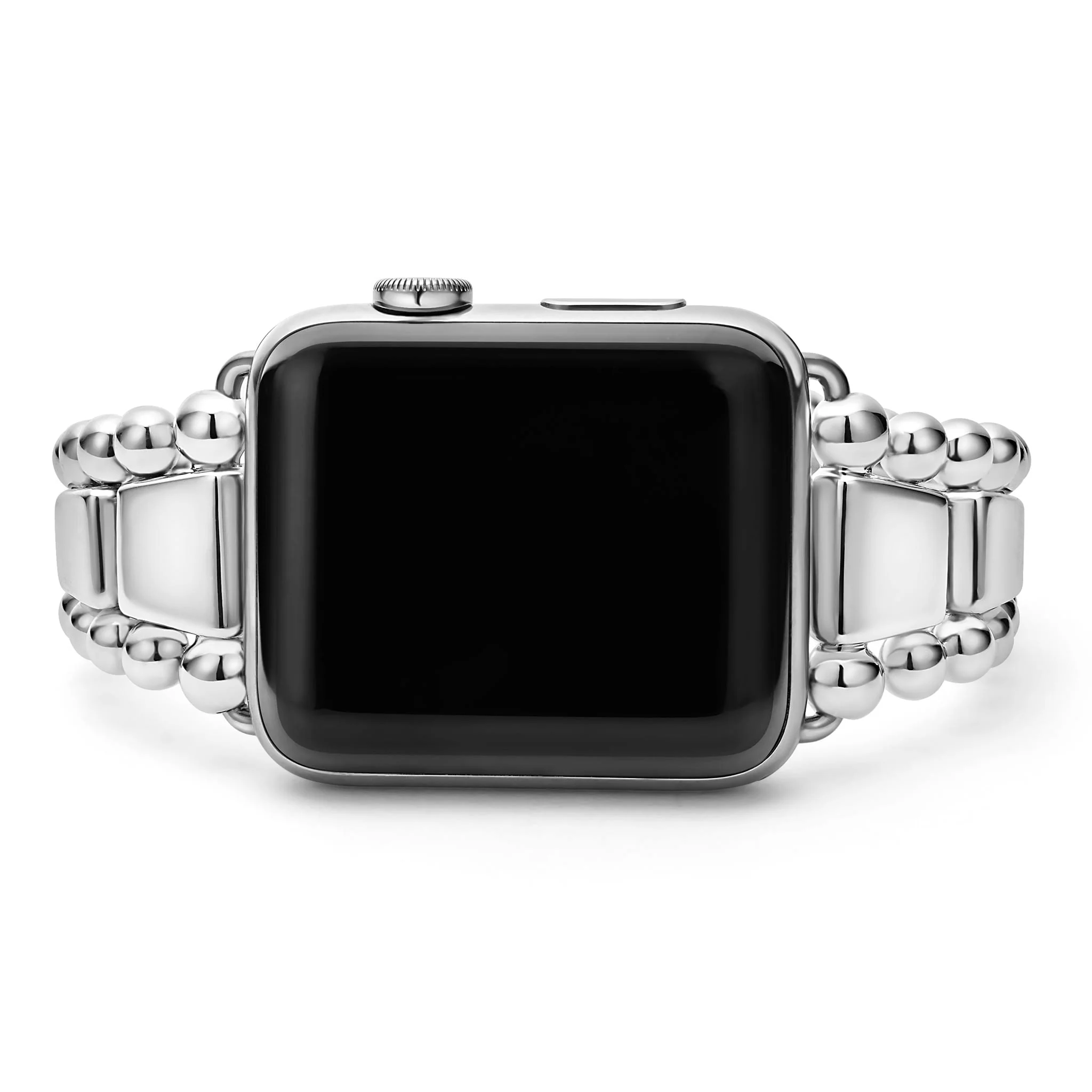 Smart Caviar Sterling Silver Watch Bracelet-42-49mm - Image 5