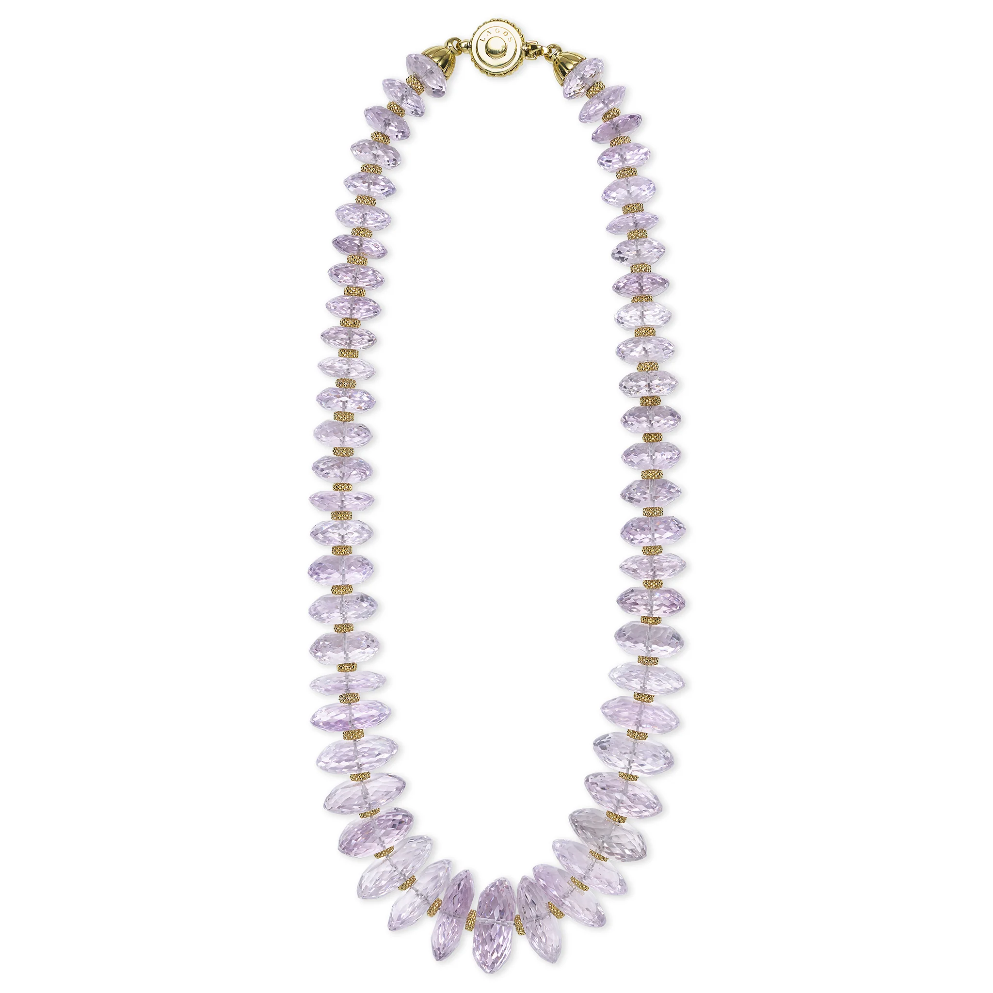 Studio 18K Pink Amethyst Necklace - Image 2